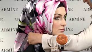 Hijab Fashion Armine Eşarp Bağlama Modelleri  8 [upl. by Ttennaej]