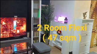 HDB BTO 2 Room Flexi 47sqm for My Retirement 😂😀😆😅 [upl. by Hnaht]