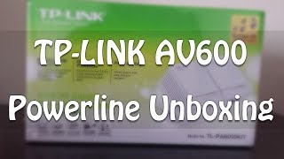 TPLink AV600 Powerline Unboxing amp First Look  TLPA6010KIT [upl. by Leihcey]