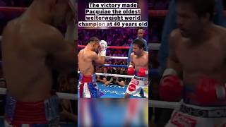 Manny Pacquiao vs Keith Thurman  Fighting MannyPacquiao KeithThurman sports boxing ko [upl. by Roer49]