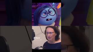 LOOK HOW VOICE ACTORS RECORDED THEIR VOCES FOR INSIDE OUT 2 Shorts [upl. by Carnay]