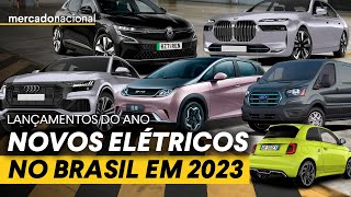 20 lançamentos de carros elétricos e híbridos de 2023 [upl. by Skill697]