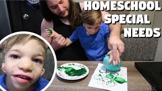 How we homeschool our special needs 5 yr old [upl. by Keppel]