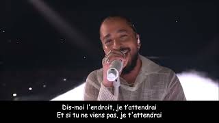 Slimane  Mon Amour LIVE  Lyrics  France 🇫🇷  Grand Final  Eurovision 2024 [upl. by Lotsyrc831]