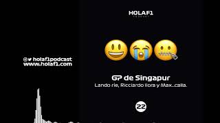 GP Singapur Lando ríe Ricciardo llora y Max…calla [upl. by Analad421]