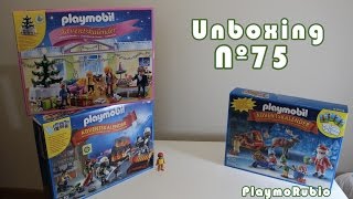 Unboxing PlaymoRubio nº75 “Calendarios de Adviento” Duo Packs y Bonus [upl. by Ykceb464]