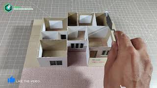 Simple Building Design 36x30 MODEL MAKING [upl. by Aniryt]