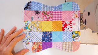 Sewing Projects For Scrap Fabric 44  DIY Eyeglass Case Sunglasses Pouch  Sewing Ideas [upl. by Down]