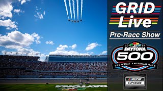 NASCAR Daytona 500 PreRace Show  GRID Live PreRace [upl. by Alfy]