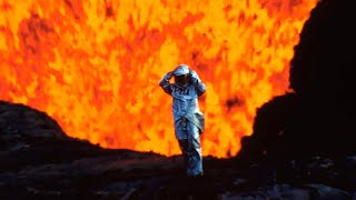 Awesome Volcano Scenes in Werner Herzogs quotThe Fire Withinquot [upl. by Andryc]