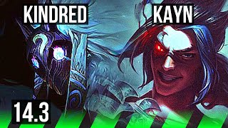 KINDRED vs KAYN JNG  1326 Legendary  KR Diamond  143 [upl. by Blancha]