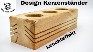 Designer Kerzenständer selber bauen [upl. by Berl]