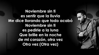 Reik  Noviembre Sin Ti LetraLyrics [upl. by Ecirtael]