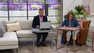 Table Mate XL Multipurpose Adjustable Folding Table on QVC [upl. by Sile]