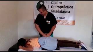 Alineación de coxis  coccyx alignment [upl. by Aonehc]