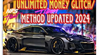 NFS HEAT UPDATED Unlimited money glitch  method 2024 WORKING [upl. by Iahk]