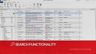 LexisNexis CaseMap Overview [upl. by Buzzell]