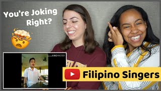 Top 10 Filipino Singers who went Viral on Youtube REACTION [upl. by Sylvia]