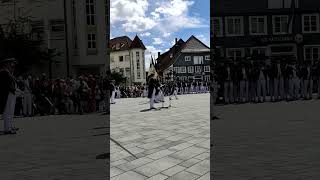 Der Fahnenmarsch beim Schützenfest 2024 in Geseke [upl. by Mckee]