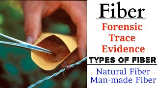 Types of Fiber  Natural fiber and Manmade fibers  Forensic science UGC NET [upl. by Iba751]