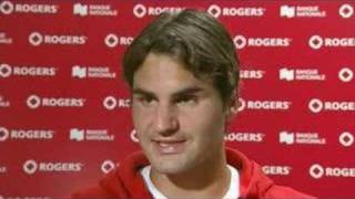 Rog interview after losing to Djokovic in Montreal 2007 [upl. by Eiramyma]