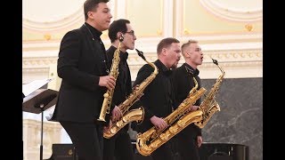 Philippe Geiss  Patchwork Russian Saxophone Quartet [upl. by Urbano359]