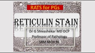 Practical for Post graduates MD Pathology RETICULIN STAINs RATS GAME DR GSS EXAM PG [upl. by Anairo614]