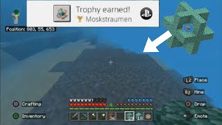 Getting the achievement Moskstraumen in Minecraft [upl. by Pompei]