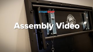 Staging 101 DualHeight Portable Stage  Assembly Video [upl. by Anelhtak]