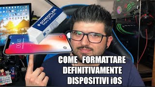 Come Formattare DEFINITIVAMENTE Dispositivi iOS  iMyFone Umate Pro [upl. by Galligan]