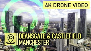 JUST MY DRONE  DEANSGATE amp CASTLEFIELD [upl. by Beckie]