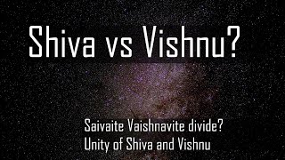 Shiva vs Vishnu Saivaite Vaishnavite divide A look at the Siva Purana and Bhagavata Purana [upl. by Rehpotsihc]