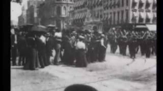 New York police parade June 1st 1899 [upl. by Adriane6]