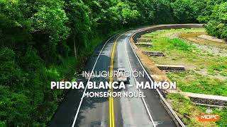 Señalización Piedra Blanca Maimón [upl. by Veronica474]