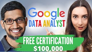 Make Money Online as a Data Analyst with FREE Google Certifications amp Training [upl. by Susumu164]