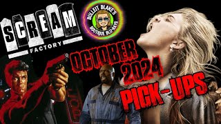 Scream Factory  October 2024  PickUps [upl. by Johnathon]