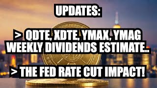 YieldMax amp Roundhill ETFs Announce Weekly Dividends  Fed Rate Cut Impact [upl. by Telfer]