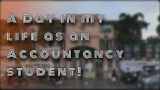 A Day in My Life as an Accountancy Student PHINMA Araullo University [upl. by Pollux]