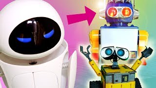 WALLE and EVE vs The Giant Saturn ROBOT [upl. by Hilly]