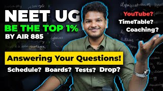 Answering Your NEET UG Questions  Study Coaching Boards and More  Anuj Pachhel [upl. by Awe420]