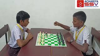 Raja Logeshwaran and Raja Sabari  Grade 7  Chess  ASSV [upl. by Anitak868]