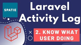 2 Laravel Activity Log By Team Spatie  Model Events [upl. by Anoy]