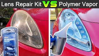 Headlight Restoration Kit VS Polymer Vapor Which is Best Alfa Giulietta Headlight Restoration [upl. by Mad]