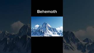 Behemoth😰 short Behemoth bible scpfundation trevorhenderson [upl. by Colburn]