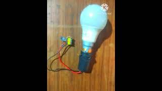 37v DC to 220v AC inverter experiment shortvideo [upl. by Gautea542]