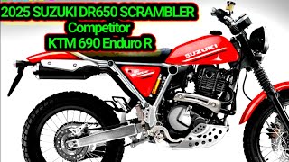 2025 SUZUKI DR650 SCRAMBLER  The Ultimate machine A Fusion of Classic Design and Modern Adventure [upl. by Tiler]