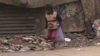 Orphaned and abandoned children on the streets of India [upl. by Ainimreh]