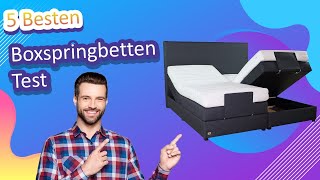 Die 5 Besten Boxspringbetten Test [upl. by Nadaba]