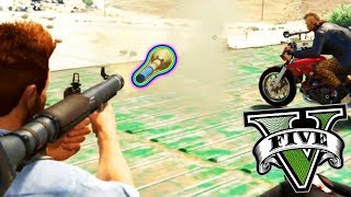 BIKERS VS RPG  GTA 5 Online Funny Moments [upl. by Broek]