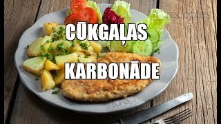 CŪKGAĻAS KARBONĀDE 🍔🥗🥘🍗🍽 [upl. by Ellerehc573]